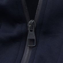 将图片加载到图库查看器，新品未使用 LOUIS VUITTON ルイ ヴィトン ナイロン ジップトラックジャケット ポリエステル シルク ネイビー 中古 4a005639