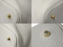 Load image into Gallery viewer, 極美品 HERMES エルメス ピコタンロックMM ハンドバッグ C刻印 トリヨンクレマンス ベトン グレー 中古 56471