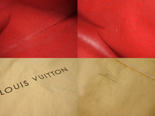 画像をギャラリービューアに読み込む, LOUIS VUITTON ルイヴィトン トートバッグ M40686 ネヴァーフルMM 草間彌生 2012 レッド ゴールド金具 美品 中古 56489