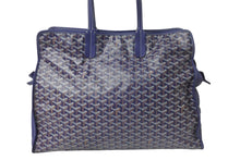 画像をギャラリービューアに読み込む, 極美品 GOYARD ゴヤール トートバッグ キャリーバッグ ペット用 アーディGM ネイビー シルバー金具 中古 56492