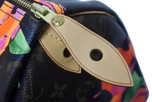 画像をギャラリービューアに読み込む, 極美品 LOUIS VUITTON ルイ ヴィトン ハンドバッグ M48610 スピーディ30 モノグラムローズ 薔薇 コーティングキャンバス 中古 56508
