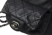 画像をギャラリービューアに読み込む, CHANEL シャネル リュック デイパック マトラッセ チェーン 17番台 ココマーク ブラック ラムスキン 美品 中古 56509