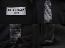 画像をギャラリービューアに読み込む, 極美品 BALENCIAGA バレンシアガ 22SS スピードハンターアップサイドダウン 半袖Ｔシャツ ブラック 698811 再構築 1 中古 56562
