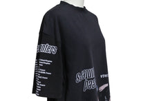 画像をギャラリービューアに読み込む, 極美品 BALENCIAGA バレンシアガ 22SS スピードハンターアップサイドダウン 半袖Ｔシャツ ブラック 698811 再構築 1 中古 56562