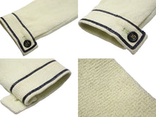 画像をギャラリービューアに読み込む, CHANEL シャネル ノーカラー ジャケット 95P グリーン アウター ココボタン ロゴ PO4840VO4018 サイズ40 良品 中古 56567