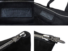 画像をギャラリービューアに読み込む, CHROME HEARTS クロムハーツ トートバッグ デニムトートバッグ ダガー ナイテッドアローズ25周年 250個限定 美品 中古 56627