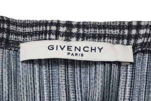 Givenchy ジバンシー チェックチュニック タンクトップ ノースリーブ ブラック ホワイト BW60KF12GG 美品 中古 56639