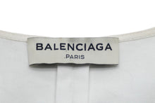 画像をギャラリービューアに読み込む, BALENCIAGA バレンシアガ タンクトップ ノースリーブ コットン ホワイト サイズ34 393291 美品 中古 56646