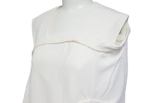 Load image into Gallery viewer, TOM FORD トムフォード ノースリーブ ニット デザイン ギミック トップス ホワイト TS1441FAX038 サイズ38 美品 中古 56650