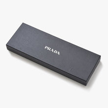 将图片加载到图库查看器，極美品 PRADA プラダ Re-Nylon ネクタイ ギャバジン ネクタイ UCR77 ダークブラウン ファッション小物 アクセサリー 中古 4a005667