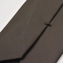 将图片加载到图库查看器，極美品 PRADA プラダ Re-Nylon ネクタイ ギャバジン ネクタイ UCR77 ダークブラウン ファッション小物 アクセサリー 中古 4a005667