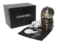 画像をギャラリービューアに読み込む, 博物館級 新品同様 CHANEL シャネル ハンドバッグ マトリョーシカ A69809Y06759 16番台 ブラック ゴールド金具 中古 56676
