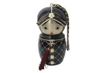 画像をギャラリービューアに読み込む, 博物館級 新品同様 CHANEL シャネル ハンドバッグ マトリョーシカ A69809Y06759 16番台 ブラック ゴールド金具 中古 56676