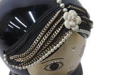 画像をギャラリービューアに読み込む, 博物館級 新品同様 CHANEL シャネル ハンドバッグ マトリョーシカ A69809Y06759 16番台 ブラック ゴールド金具 中古 56676