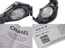 画像をギャラリービューアに読み込む, 新品未使用 CHANEL シャネル 時計 J12 マドモアゼル ラパウザ 38MM H7609 セラミック 自動巻 黒文字盤 中古 56699