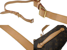 画像をギャラリービューアに読み込む, 極美品 LOUIS VUITTON ルイヴィトン バムバッグ ボディバッグ ウエストバッグ M43644 モノグラム ブラウン ゴールド金具 中古 4b005674