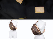 画像をギャラリービューアに読み込む, 極美品 LOUIS VUITTON ルイヴィトン バムバッグ ボディバッグ ウエストバッグ M43644 モノグラム ブラウン ゴールド金具 中古 4b005674