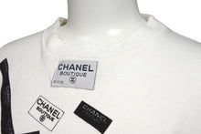 画像をギャラリービューアに読み込む, CHANEL シャネル 半袖Ｔシャツ ココマーク 2016 サイズXL ホワイト ブラック 美品 中古 56741