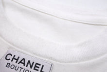 画像をギャラリービューアに読み込む, CHANEL シャネル 半袖Ｔシャツ ココマーク 2016 サイズXL ホワイト ブラック 美品 中古 56741