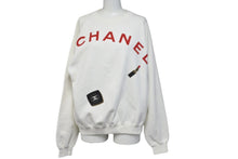 画像をギャラリービューアに読み込む, CHANEL シャネル スウェット ココマーク ロゴ リップ メイクモチーフ ヴィンテージ サイズM 26413 美品 中古 56749