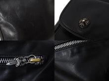 画像をギャラリービューアに読み込む, CHROME HEARTS クロムハーツ Fスリンガー マグネットボタ ショルダーバッグ バッグ ブラック シルバー925 良品 中古 56825