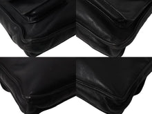 画像をギャラリービューアに読み込む, CHROME HEARTS クロムハーツ Fスリンガー マグネットボタ ショルダーバッグ バッグ ブラック シルバー925 良品 中古 56825