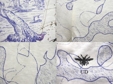 画像をギャラリービューアに読み込む, Christian Dior クリスチャンディオール 半袖Ｔシャツ ピエトロ ルッフォ キャンバス アラウンド ザワールド 蜂 M 美品 中古 56835