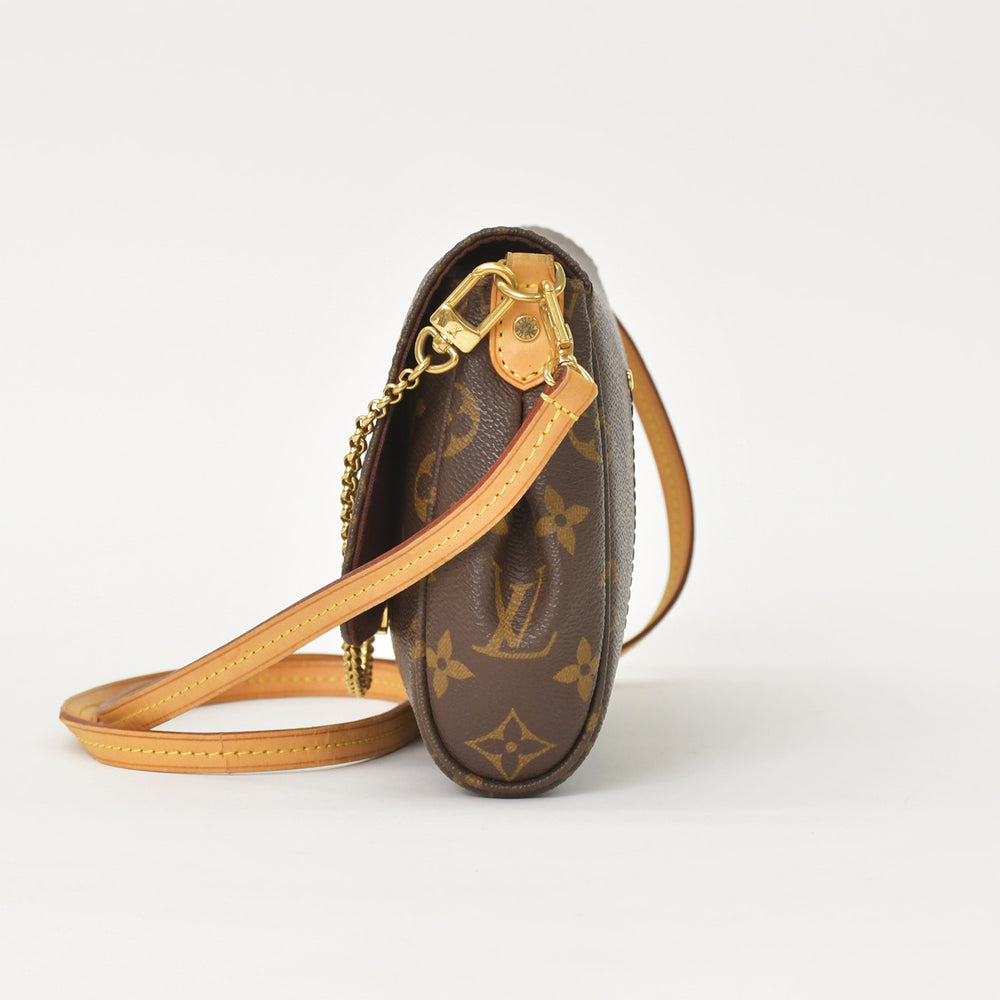 極美品 LOUIS VUITTON ルイヴィトン フェイボリットMM ハンドバッグ ショルダーバッグ 2WAY モノグラム M40718 ブラウン 中古 4a005685v