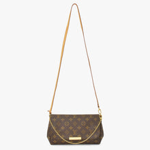 将图片加载到图库查看器，極美品 LOUIS VUITTON ルイヴィトン フェイボリットMM ハンドバッグ ショルダーバッグ 2WAY モノグラム M40718 ブラウン 中古 4a005685v