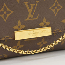 将图片加载到图库查看器，極美品 LOUIS VUITTON ルイヴィトン フェイボリットMM ハンドバッグ ショルダーバッグ 2WAY モノグラム M40718 ブラウン 中古 4a005685v