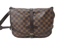 Load image into Gallery viewer, LOUIS VUITTON ルイヴィトン ショルダーバッグ ソミュール30 ダミエキャンバス N48081 ブラウン ゴールド金具 美品 中古 56879