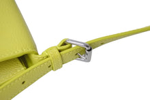 画像をギャラリービューアに読み込む, BALENCIAGA バレンシアガ ゴースト フォンホルダー ショルダーバッグ 618868 イエロー シルバー金具 レザー 美品 中古 56931