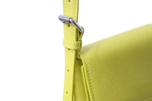 画像をギャラリービューアに読み込む, BALENCIAGA バレンシアガ ゴースト フォンホルダー ショルダーバッグ 618868 イエロー シルバー金具 レザー 美品 中古 56931