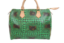 画像をギャラリービューアに読み込む, 極美品 LOUIS VUITTON ルイヴィトン × 草間彌生 パンプキンドット スピーディ30 ハンドバッグ ヴェール M40694 中古 56938