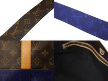 画像をギャラリービューアに読み込む, 極美品 LOUIS VUITTON ルイヴィトン M43861 キーポル50 モノグラムスプリット 2018 キムジョーンズ期 ブラウン ブルー 中古 57006