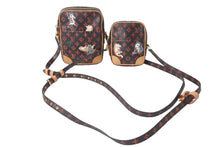 画像をギャラリービューアに読み込む, 新品同様 LOUIS VUITTON ルイヴィトン ショルダーバッグ キャトグラム パナムセット 2点セット M44399 ブラウン 中古 57018