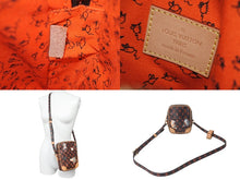 画像をギャラリービューアに読み込む, 新品同様 LOUIS VUITTON ルイヴィトン ショルダーバッグ キャトグラム パナムセット 2点セット M44399 ブラウン 中古 57018