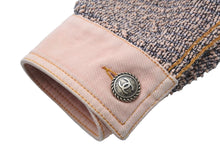 画像をギャラリービューアに読み込む, CHANEL シャネル ジャケット ツィード デニム ココボタン ピンク サイズ36 P58316V35584 美品 中古 57031