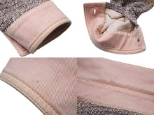 画像をギャラリービューアに読み込む, CHANEL シャネル ジャケット ツィード デニム ココボタン ピンク サイズ36 P58316V35584 美品 中古 57031