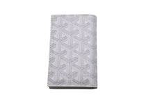 画像をギャラリービューアに読み込む, 新品同様 GOYARD ゴヤール カードケース サンピエール カードホルダー PVCコーティングキャンバス ホワイト 中古 57046