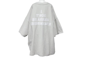 VETEMENTS ヴェトモン 半袖Tシャツ サイズ XS 23SS UE63TR360W ダメージ加工インサイドアウトスウェット 美品 中古 57052