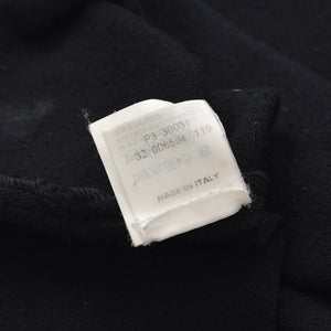 GIANNI VERSACE ジャンニ ヴェルサーチ ニットタンクトップ ノースリーブ サイズ40 ブラック レーヨン ナイロン 美品 中古 4a005708