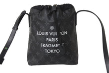 画像をギャラリービューアに読み込む, LOUIS VUITTON ルイヴィトン ショルダーバッグ フラグメントナノバッグ モノグラムエクリプス M43418 シルバー金具 美品 中古 57082