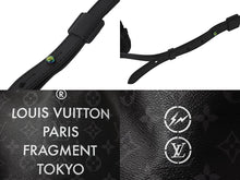 画像をギャラリービューアに読み込む, LOUIS VUITTON ルイヴィトン ショルダーバッグ フラグメントナノバッグ モノグラムエクリプス M43418 シルバー金具 美品 中古 57082