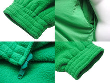 画像をギャラリービューアに読み込む, BALENCIAGA バレンシアガ フリースジャケット ブルゾン グリーン 642337 サイズ 44 ポリエステル 美品 中古 57140