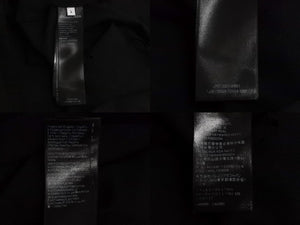 新品同様 BALENCIAGA バレンシアガ PARIS MOON 半袖Ｔシャツ サイズ1 クラッシュ加工 739028TOVE41055 ブラック 中古 57141