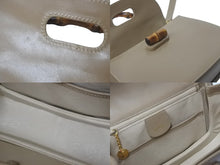 画像をギャラリービューアに読み込む, GUCCI グッチ ショルダーバッグ 2WAY ブラウン系 カーフスキン バンブーミニ レザー 000 406 0188 ゴールド金具 美品 中古 57172