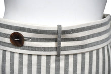 画像をギャラリービューアに読み込む, 極美品 LOEWE ロエベ 膝丈スカート レディース ホワイト ベージュ ストライプ S2185011FA 中古 57223