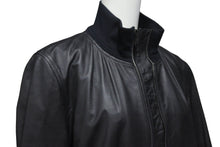 Load image into Gallery viewer, YVES SAINT LAURENT イヴサンローラン 2WAY ジップレザージャケット ブラック 羊革 46 212276 Y5SCA 美品 中古 57247