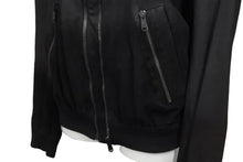 Load image into Gallery viewer, YVES SAINT LAURENT イヴサンローラン 2WAY ジップレザージャケット ブラック 羊革 46 212276 Y5SCA 美品 中古 57247